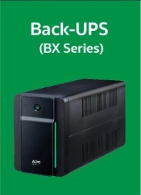 Back ups เป็นรุ่นที่เหมาะกับ computer, notebook  มีหลายรุ่นเช่น
bx750mi-ms, bx950mi-ms, bx1200mi-ms, bx1600mi-ms, bx2200mi-ms.

